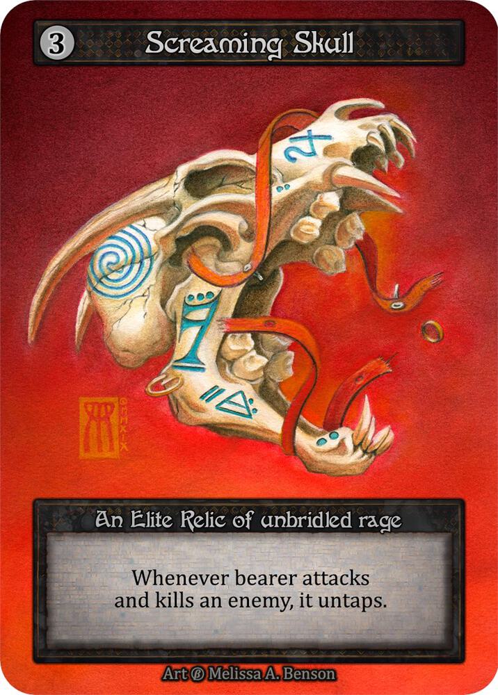 Screaming Skull card image
