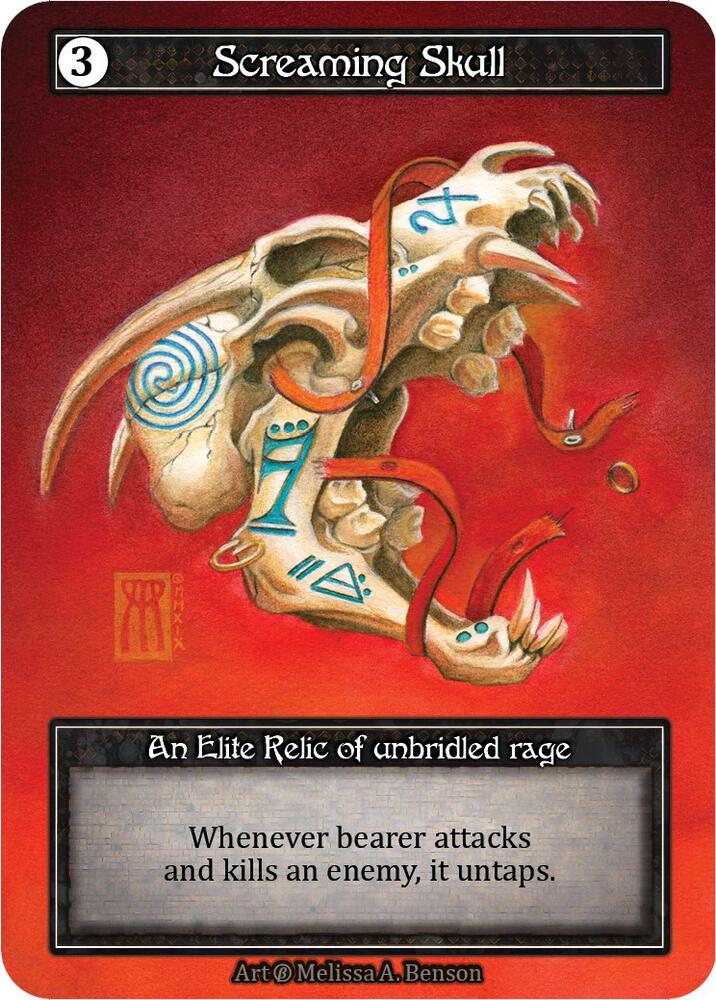 Screaming Skull (Foil) card image