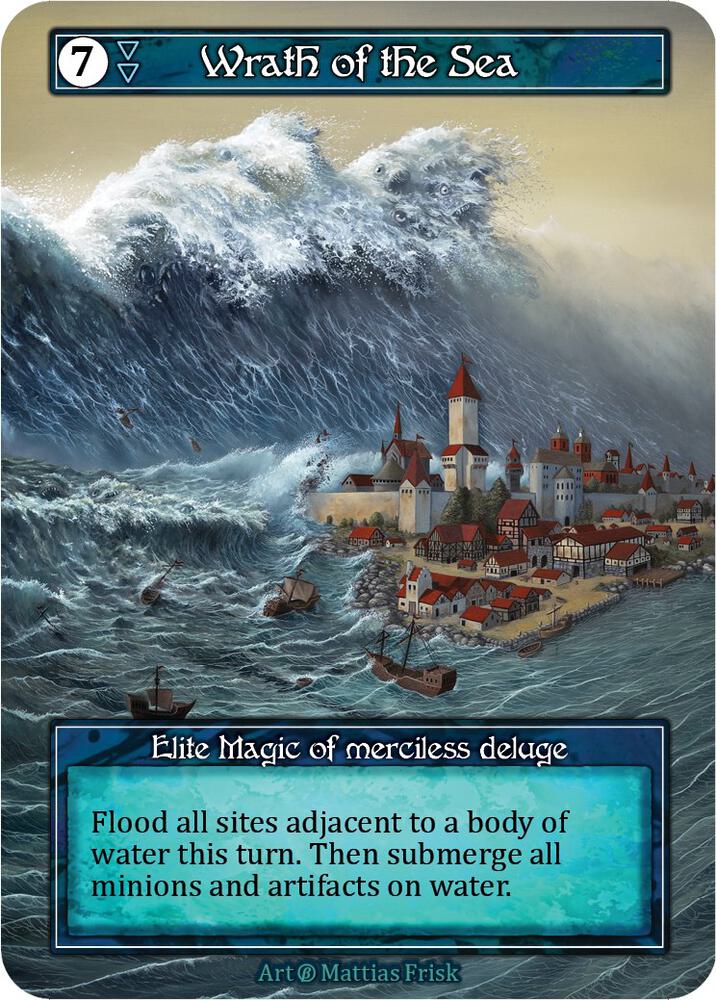 Wrath of the Sea (Foil) card image
