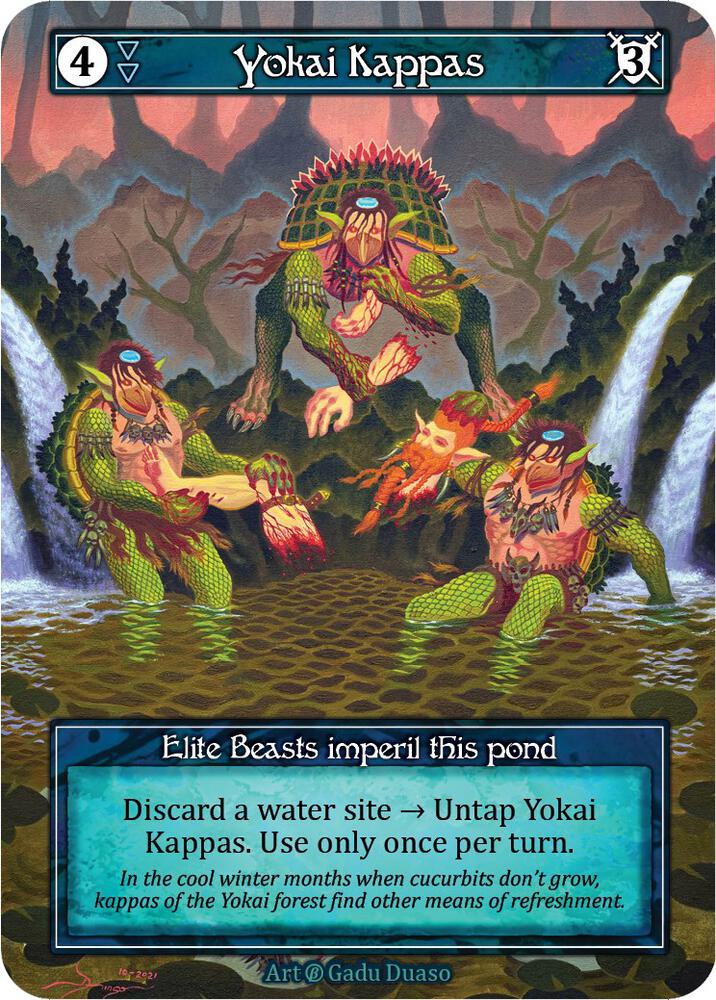 Yokai Kappas (Foil) card image