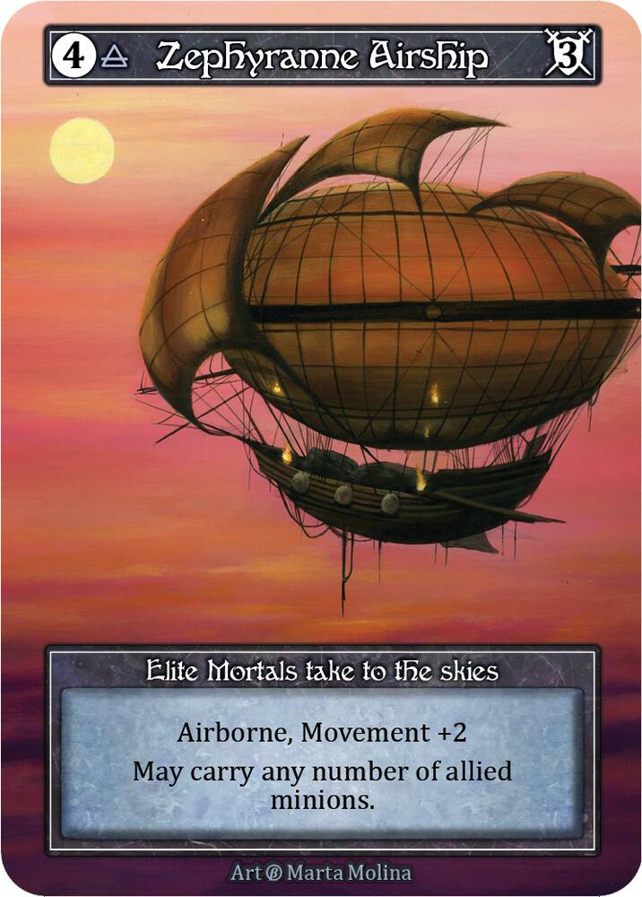 Zephyranne Airship (Foil) card image