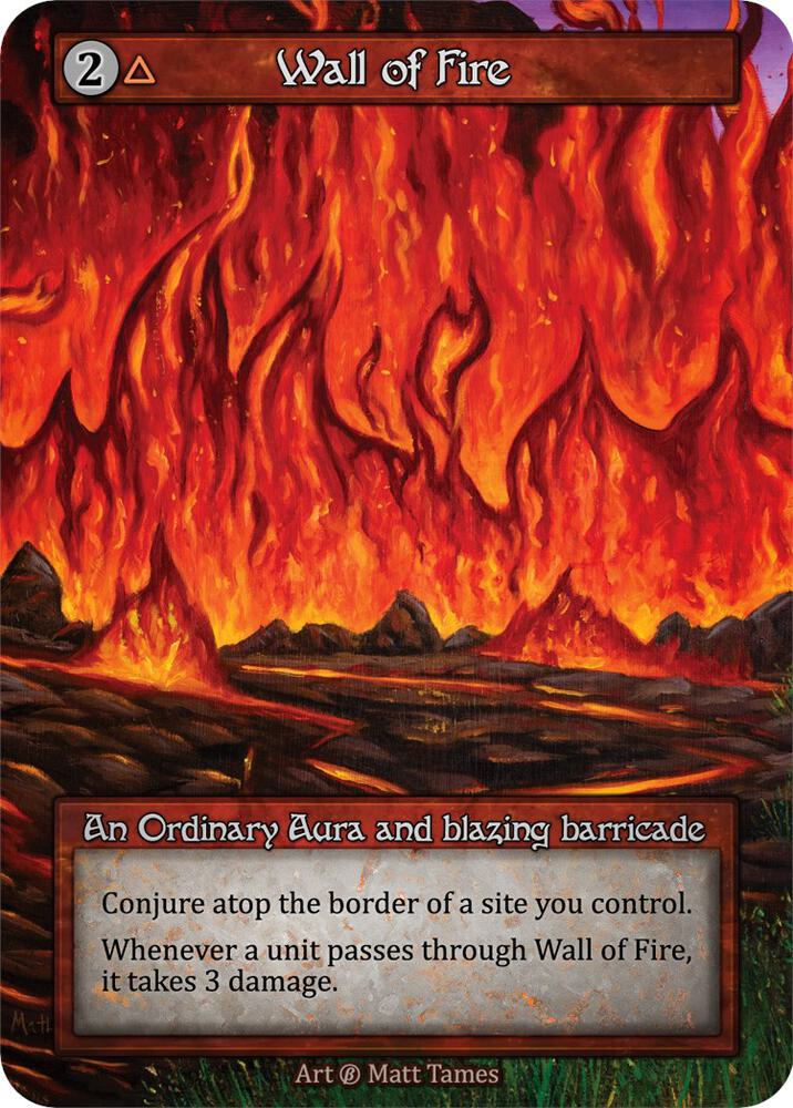 Wall of Fire card image