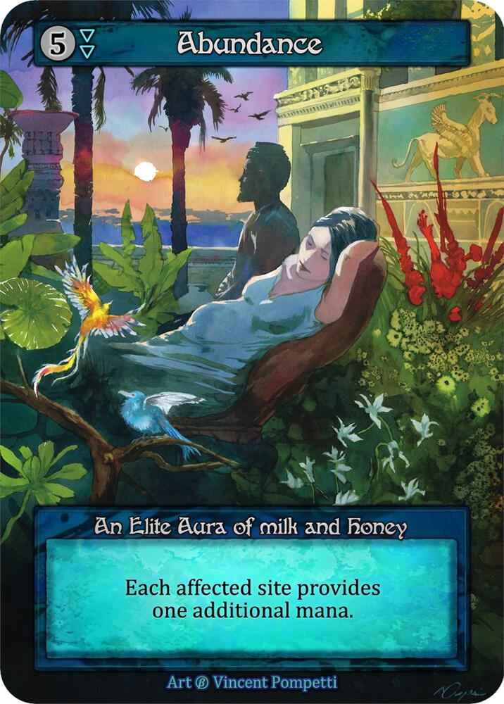 Abundance card image
