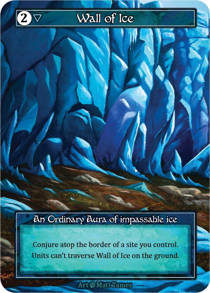 Wall of Ice (Foil) card image