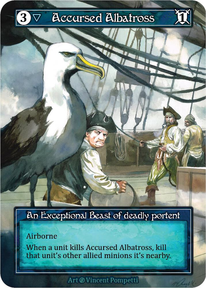 Accursed Albatross (Foil) card image