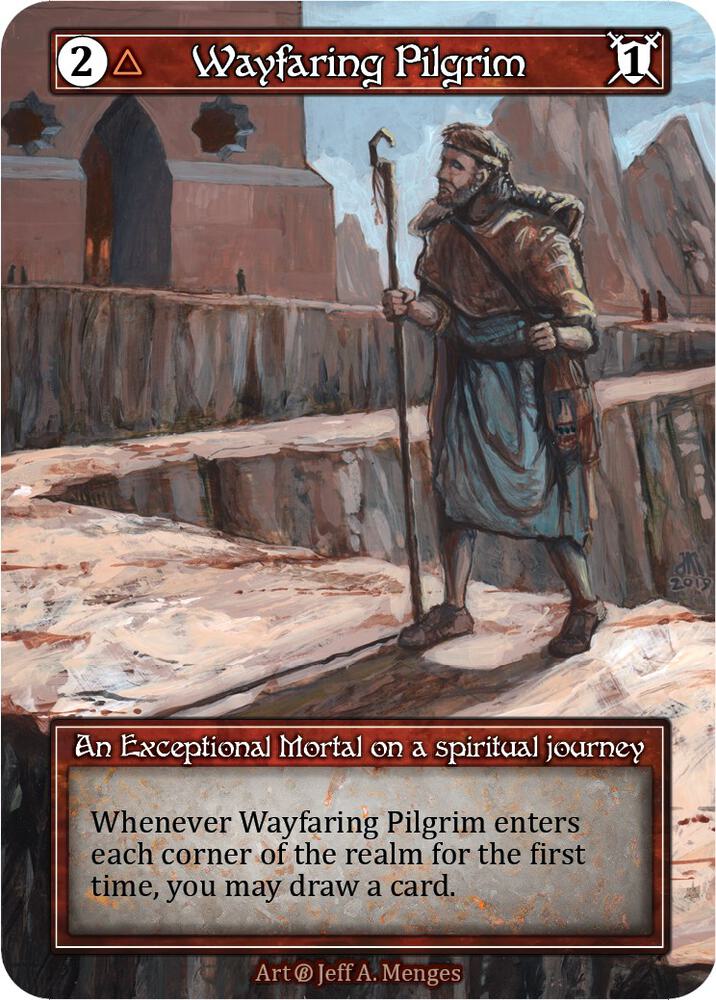 Wayfaring Pilgrim (Foil) card image