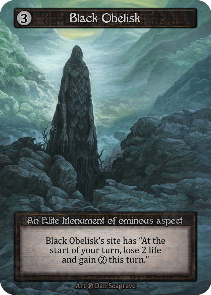 Black Obelisk card image