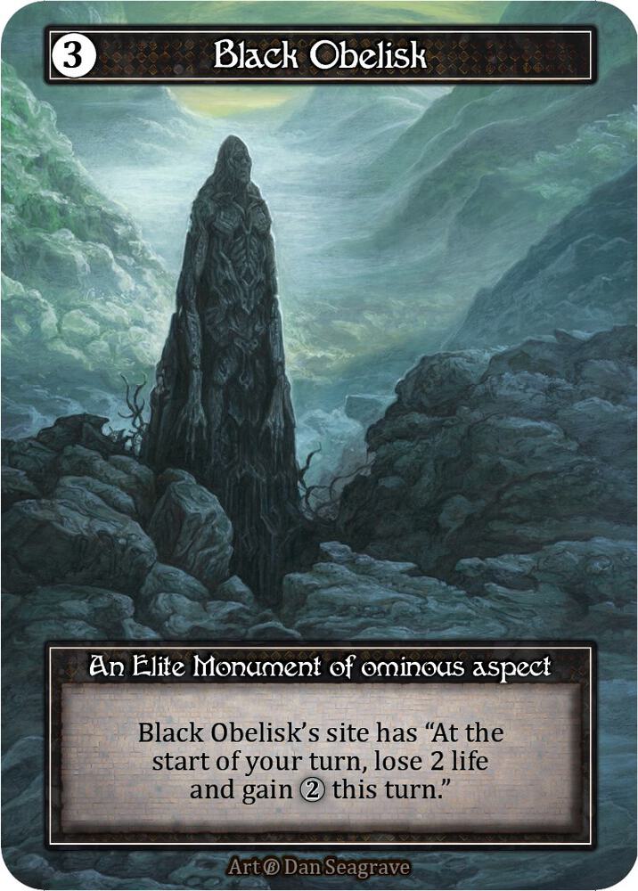 Black Obelisk (Foil) card image