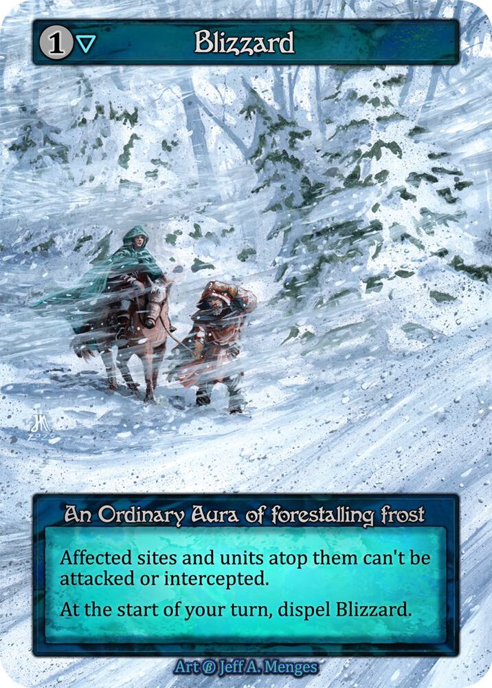 Blizzard card image