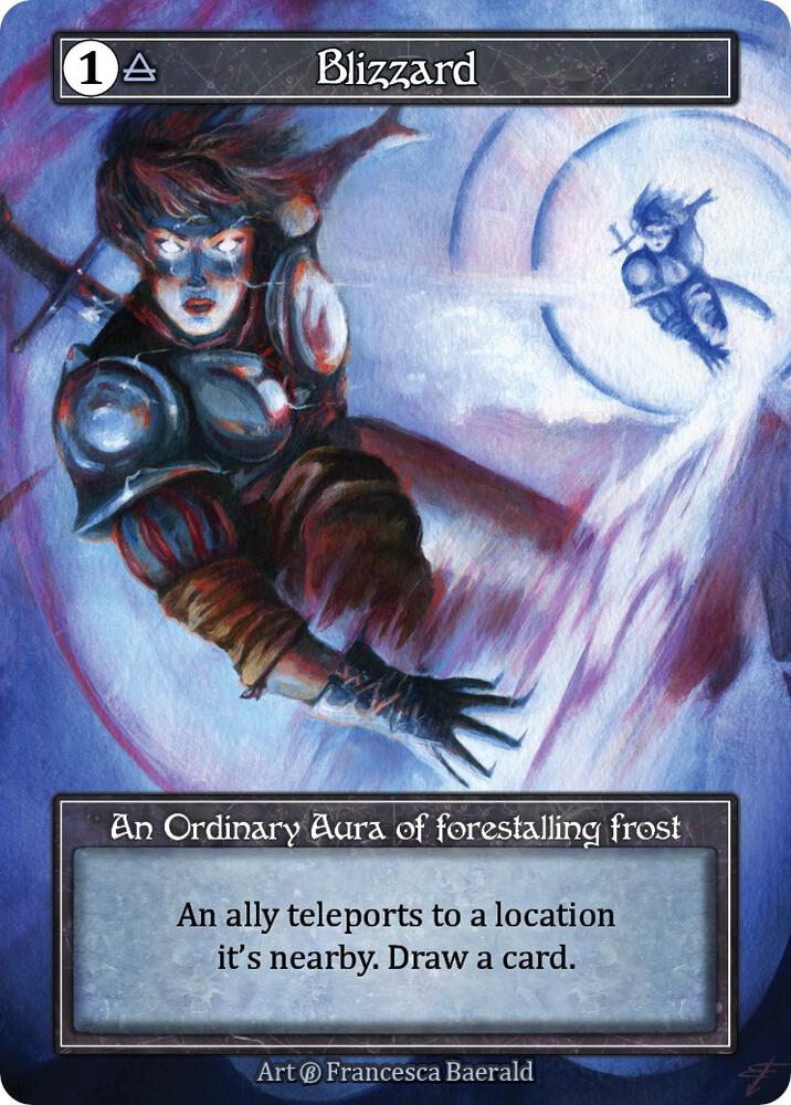 Blizzard (Foil) (Misprint) card image