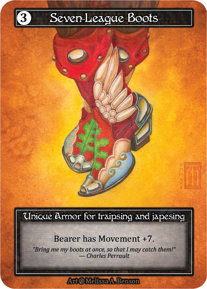 Seven-League Boots (Foil) card image