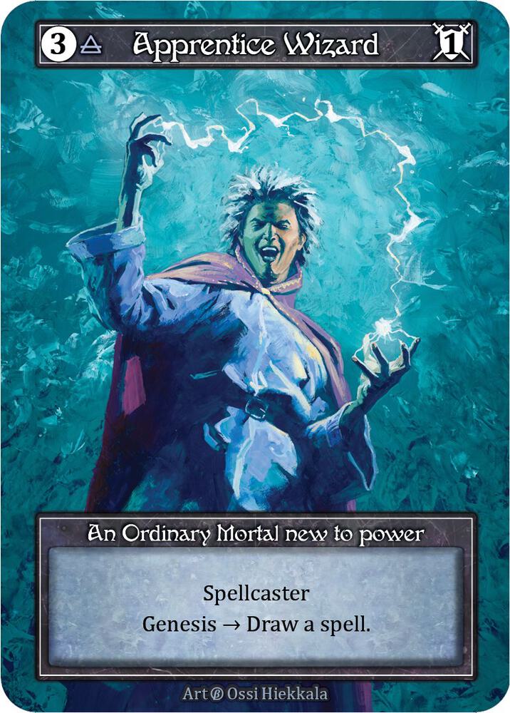 Apprentice Wizard (Foil) card image