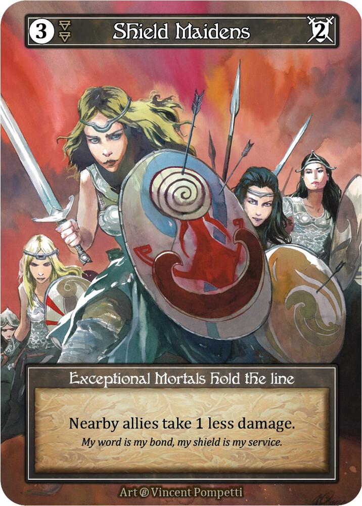 Shield Maidens (Foil) card image