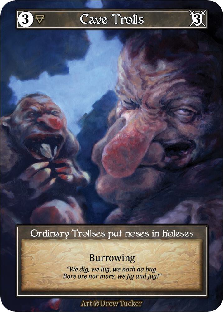 Cave Trolls (Foil) card image