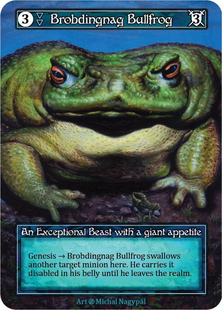 Brobdingnag Bullfrog (Foil) card image