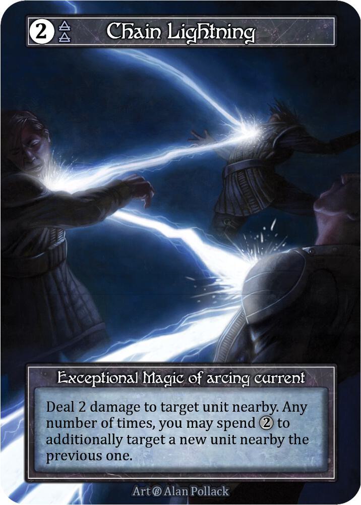 Chain Lightning (Foil) card image