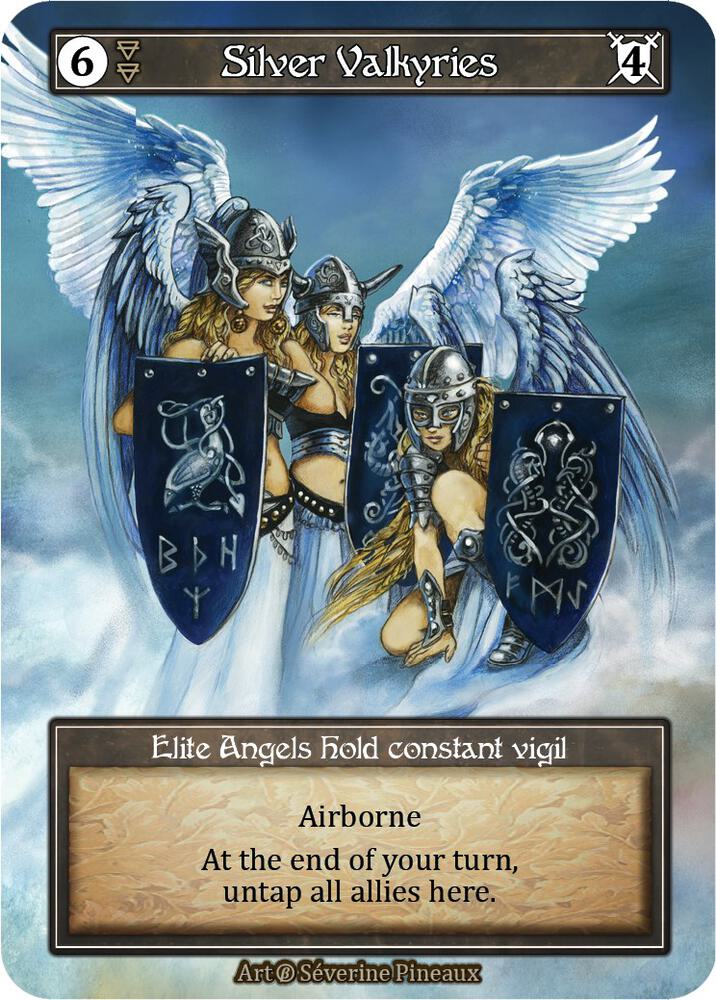 Silver Valkyries (Foil) card image