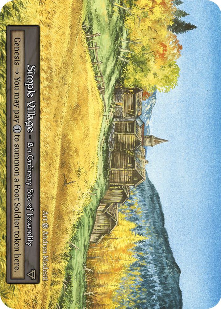 Simple Village card image