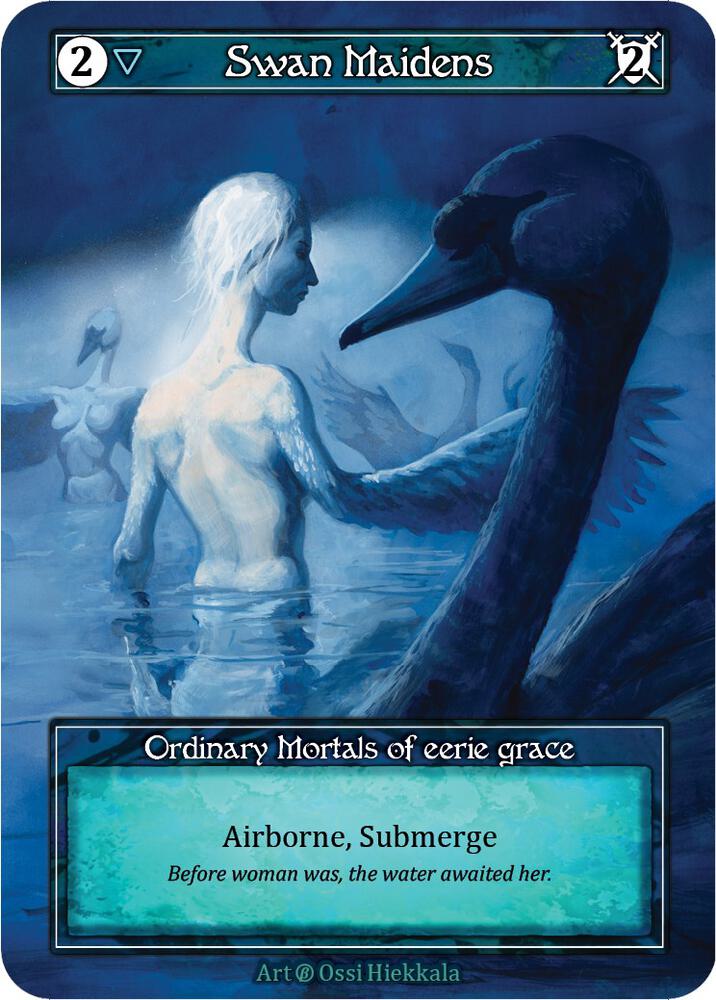 Swan Maidens (Foil) card image