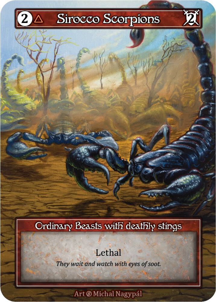 Sirocco Scorpions (Foil) card image