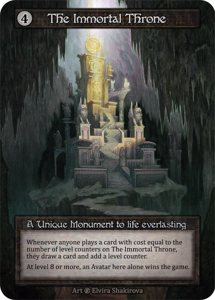 The Immortal Throne card image