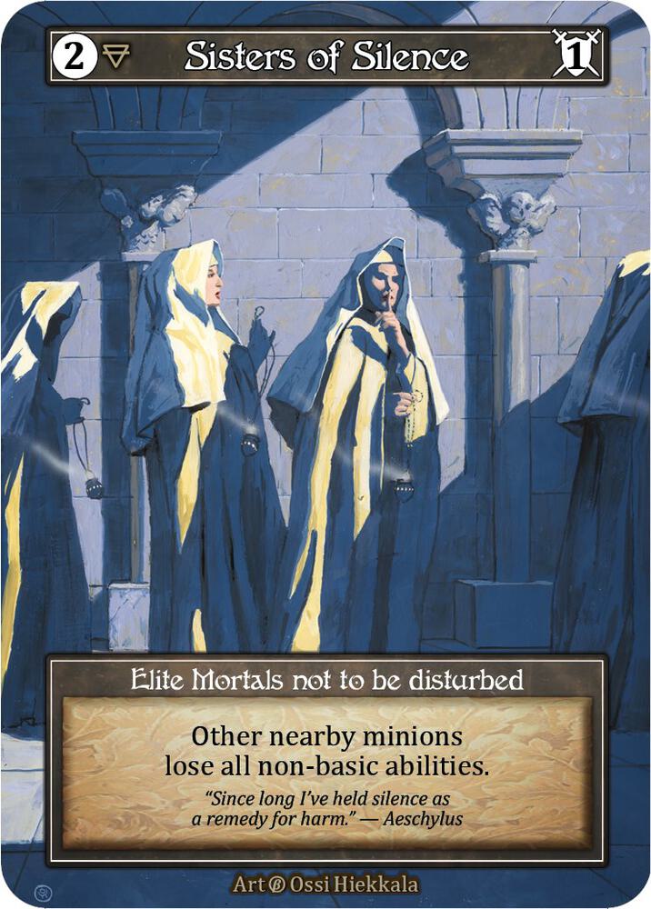 Sisters of Silence (Foil) card image