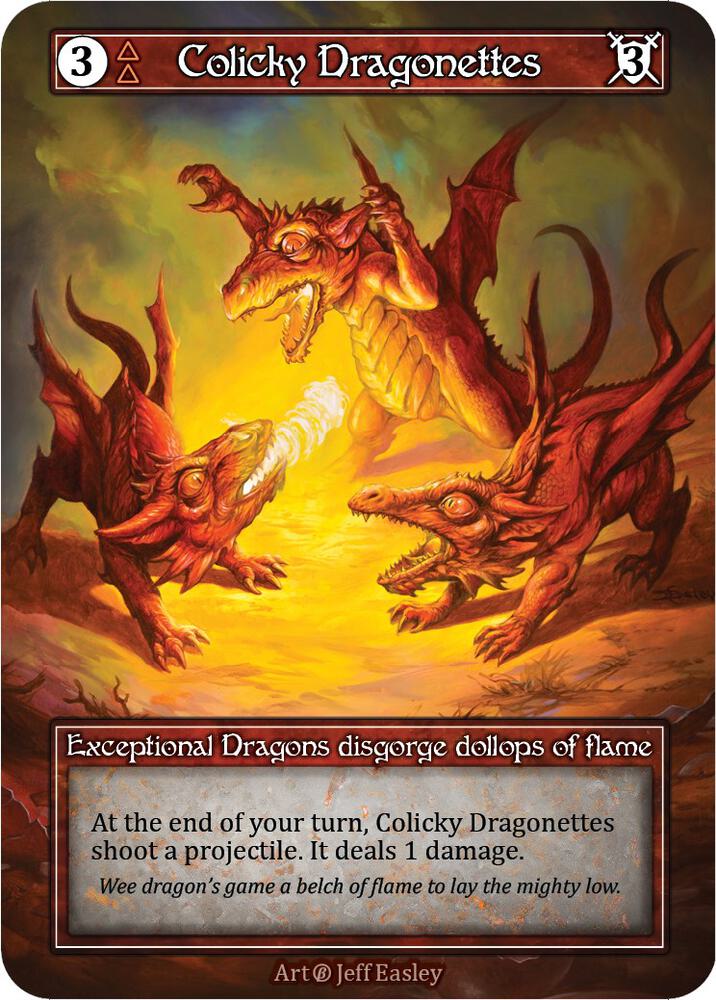 Colicky Dragonettes (Foil) card image