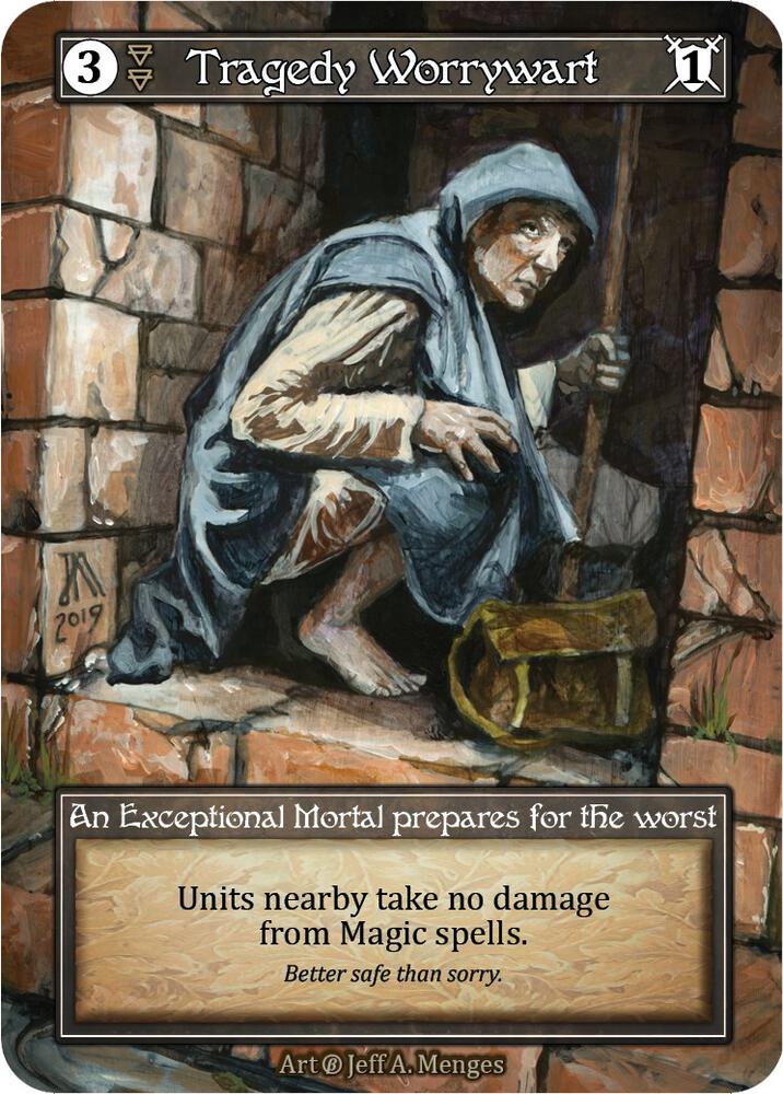 Tragedy Worrywart (Foil) card image
