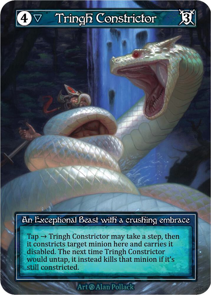 Tringh Constrictor (Foil) card image