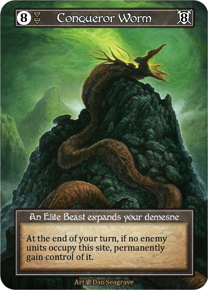 Conqueror Worm (Foil) card image