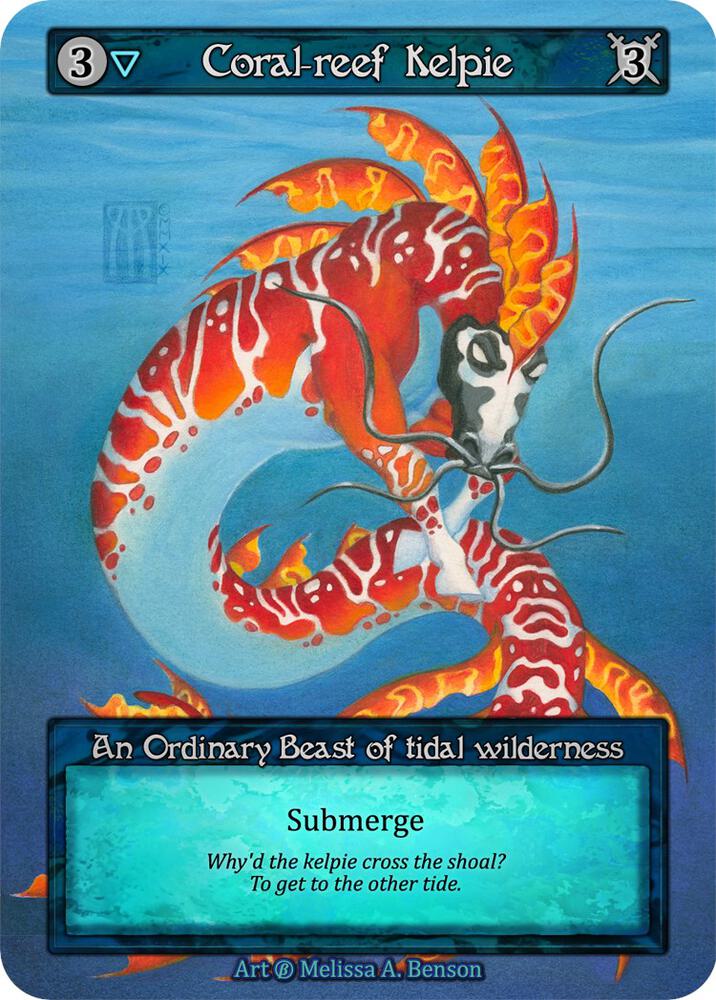 Coral-Reef Kelpie card image