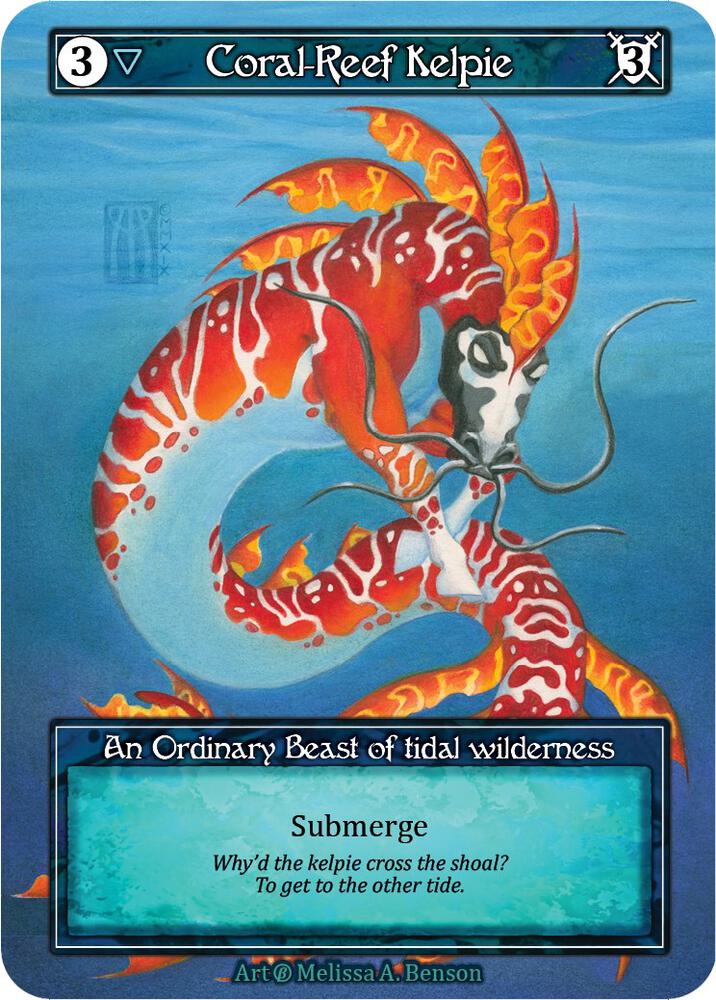 Coral-Reef Kelpie (Foil) card image