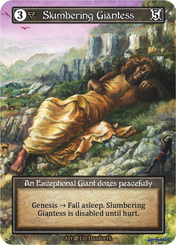 Slumbering Giantess (Foil) card image