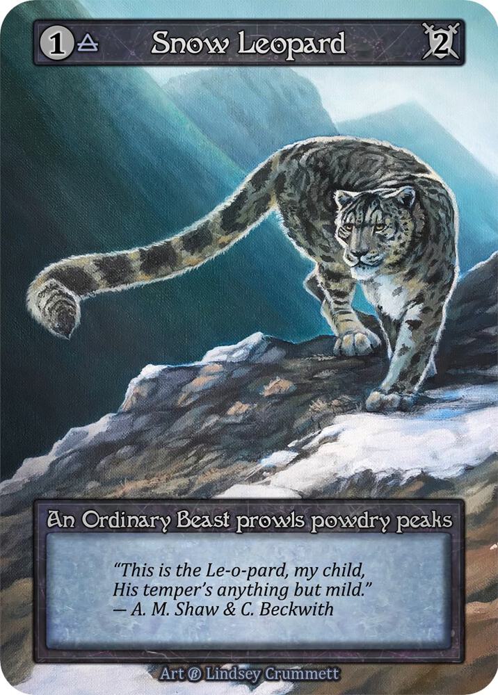 Snow Leopard card image