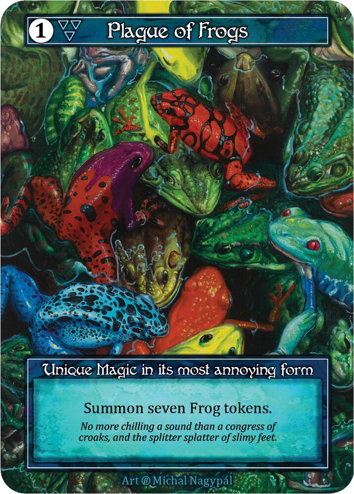 Plague of Frogs (Foil) card image