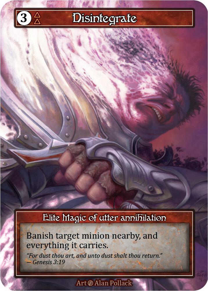 Disintegrate (Foil) card image
