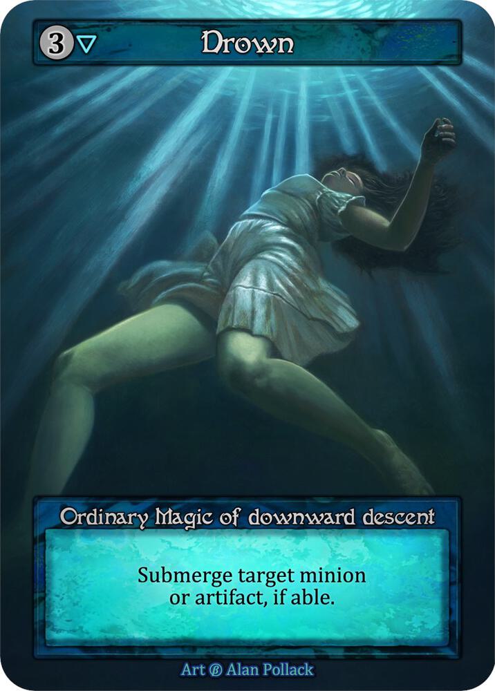 Drown card image
