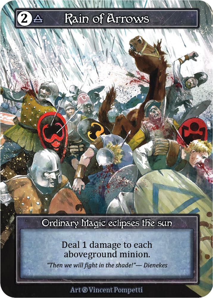 Rain of Arrows (Foil) card image