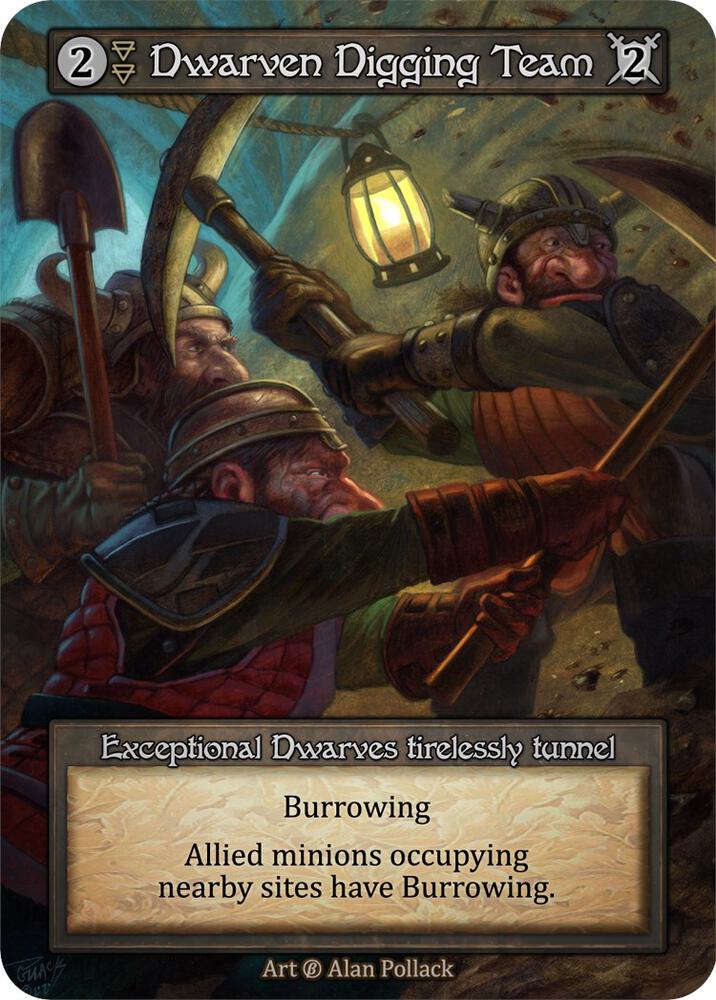 Dwarven Digging Team card image