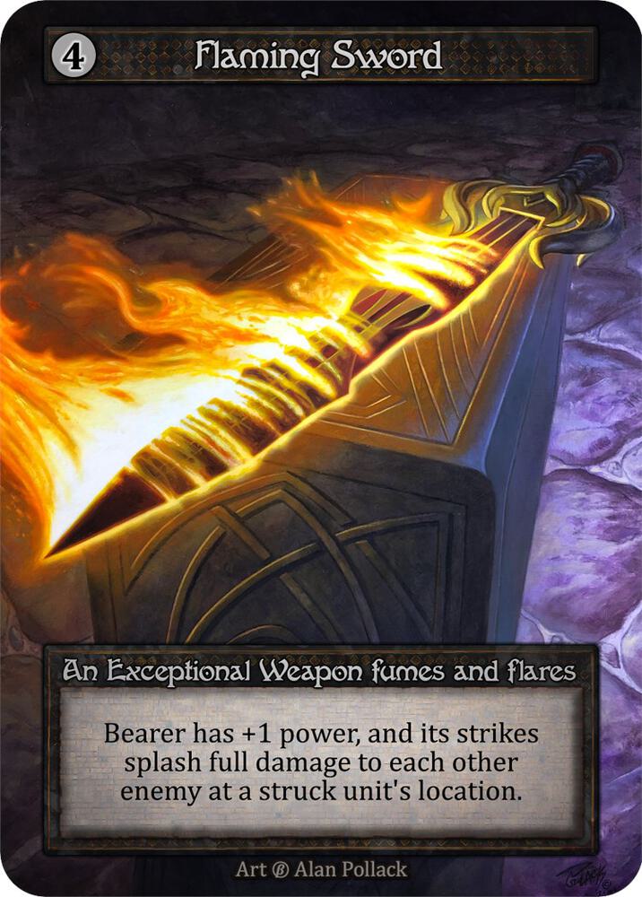 Flaming Sword card image