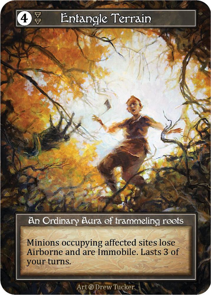 Entangle Terrain (Foil) card image
