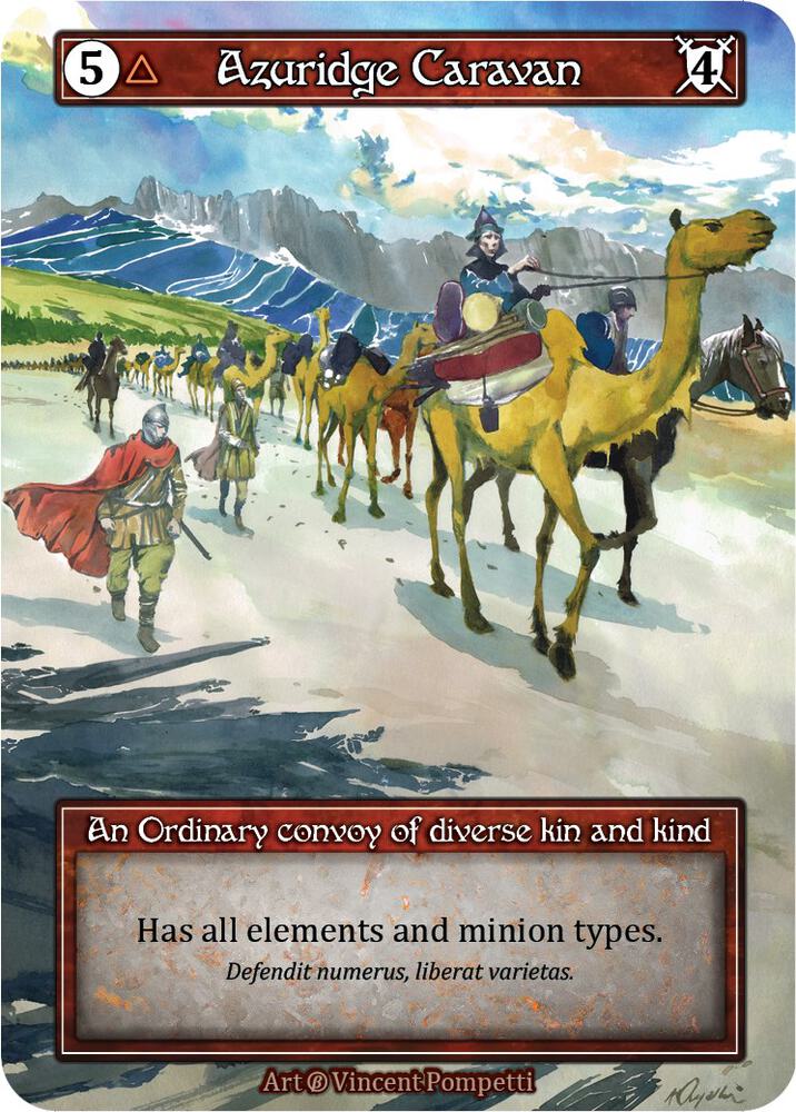 Azuridge Caravan (Foil) card image