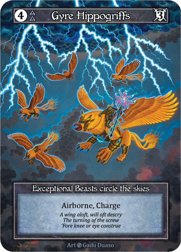 Gyre Hippogriffs (Foil) card image