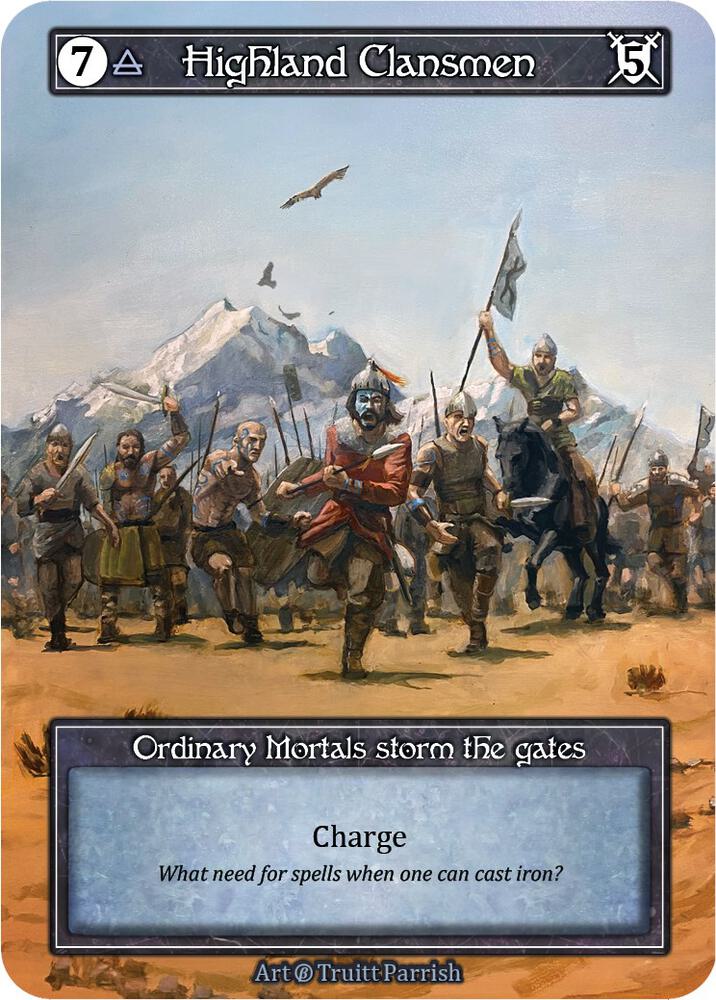 Highland Clansmen (Foil) card image