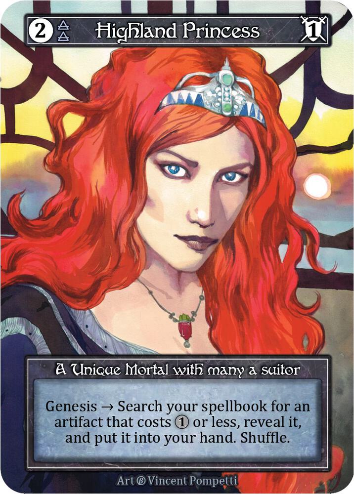 Highland Princess (Foil) card image