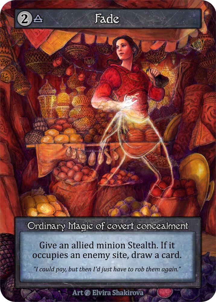 Fade card image