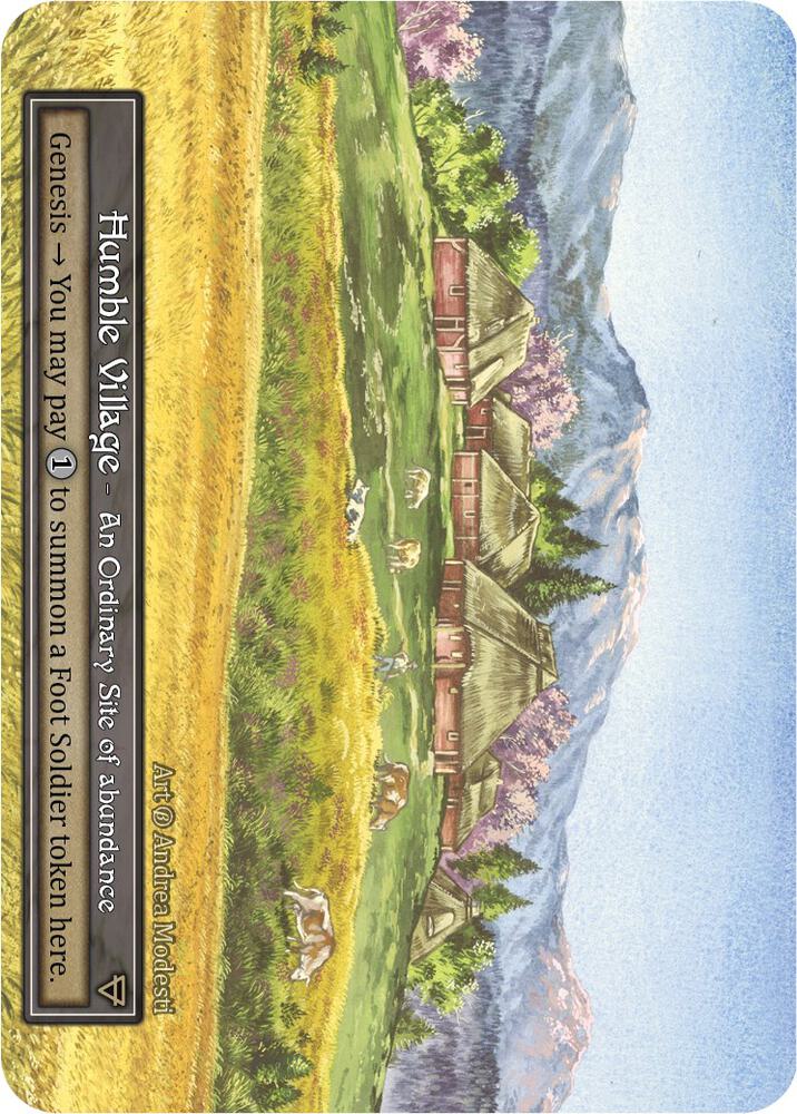 Humble Village (Foil) card image