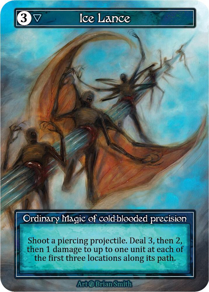 Ice Lance (Foil) card image