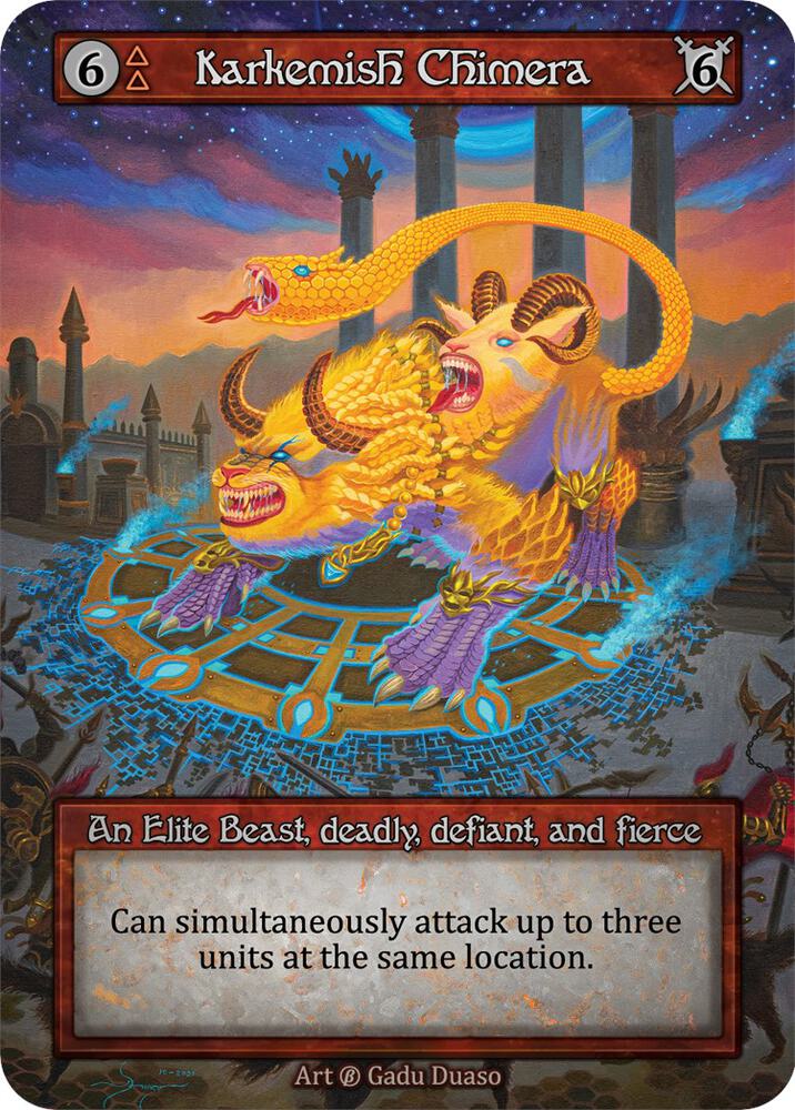 Karkemish Chimera card image