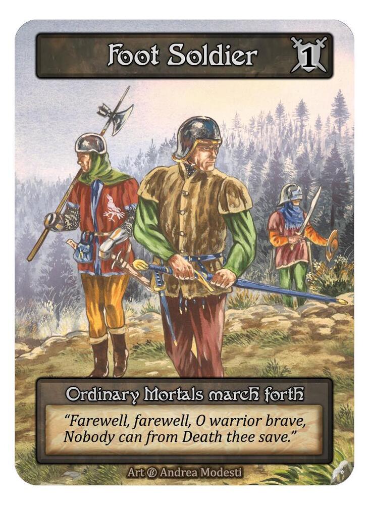 Foot Soldier (1) (Box Topper) card image